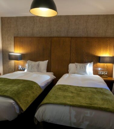 The George Hotel, Brecon twin beds