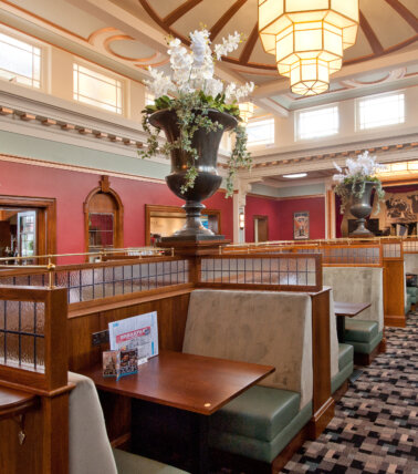 The Greenwood Hotel, Northolt pub seating area